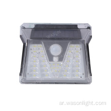 2023 New Wireless 33led Crystal Design Sensor Light Light IP65 Motion Solar Garden Motion Light for Yard and Patio